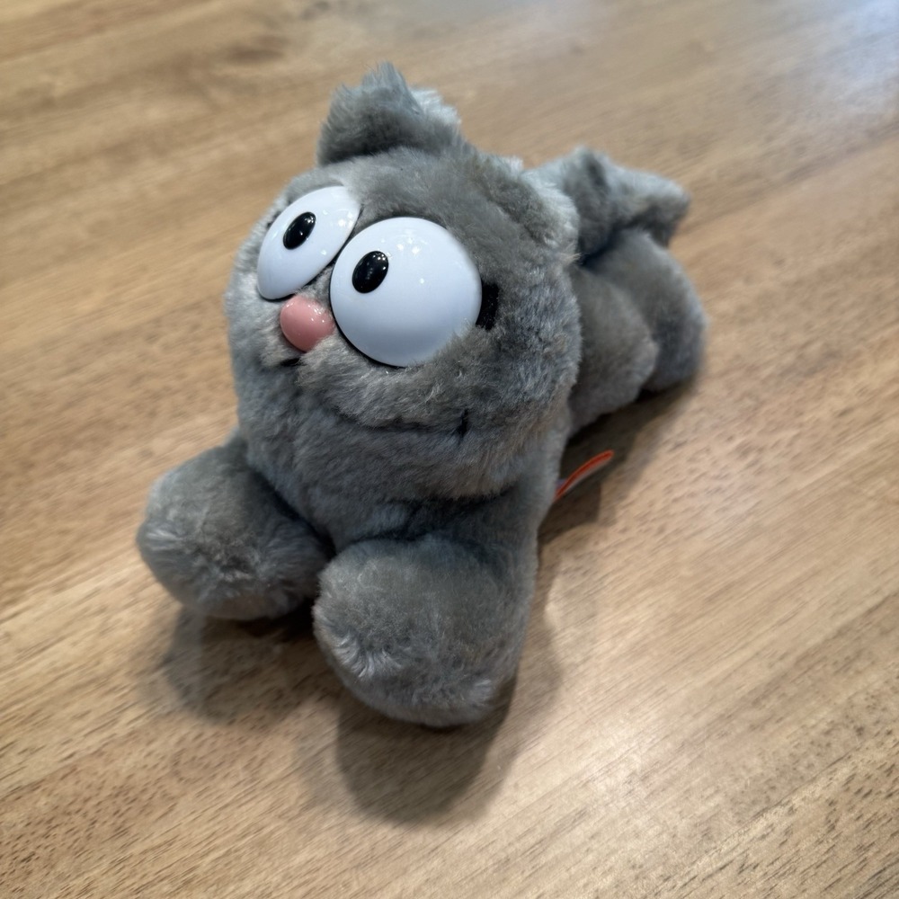 Vintage NERMAL Garfield Pal 7" Plush Dakin 1983 Laying Down